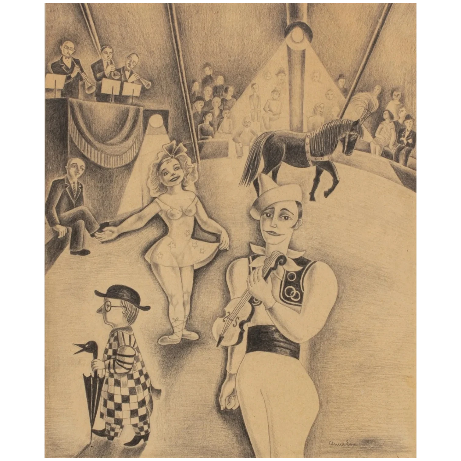 Bergman AE_Sirkus 1947