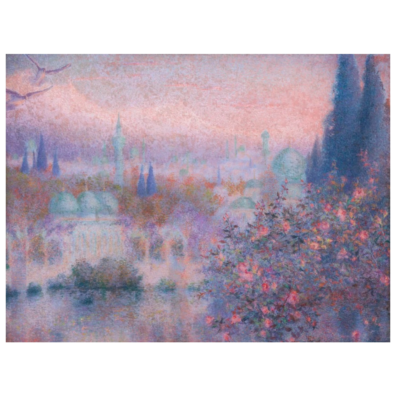 Lévy-Dhurmer, Lucien, Les roses d'Ispahan, photo Sotheby's