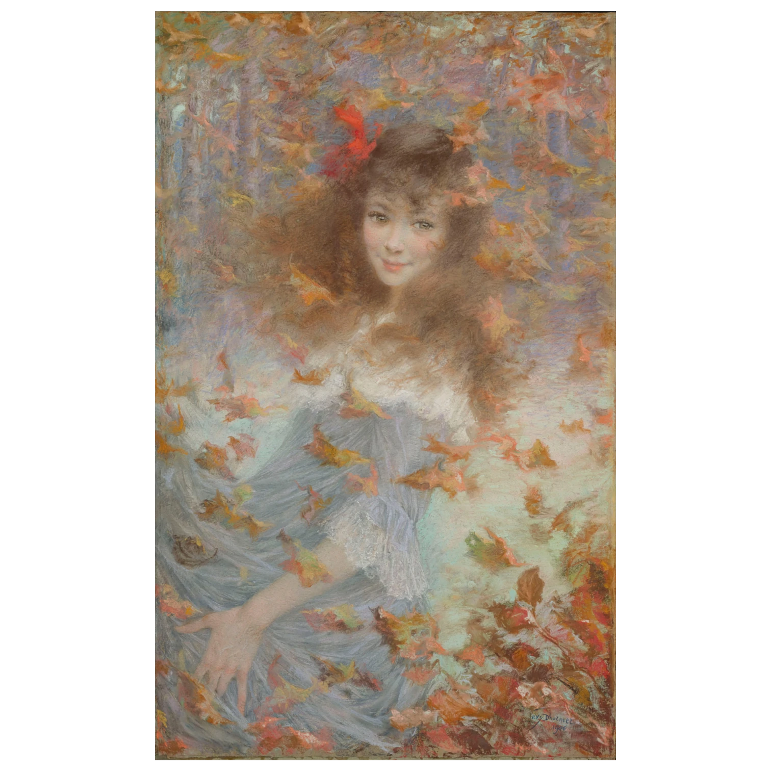Levy-dhurmer, Lucien, Portrait de suzanne de Laborde comtesse Doria, photo Christie's