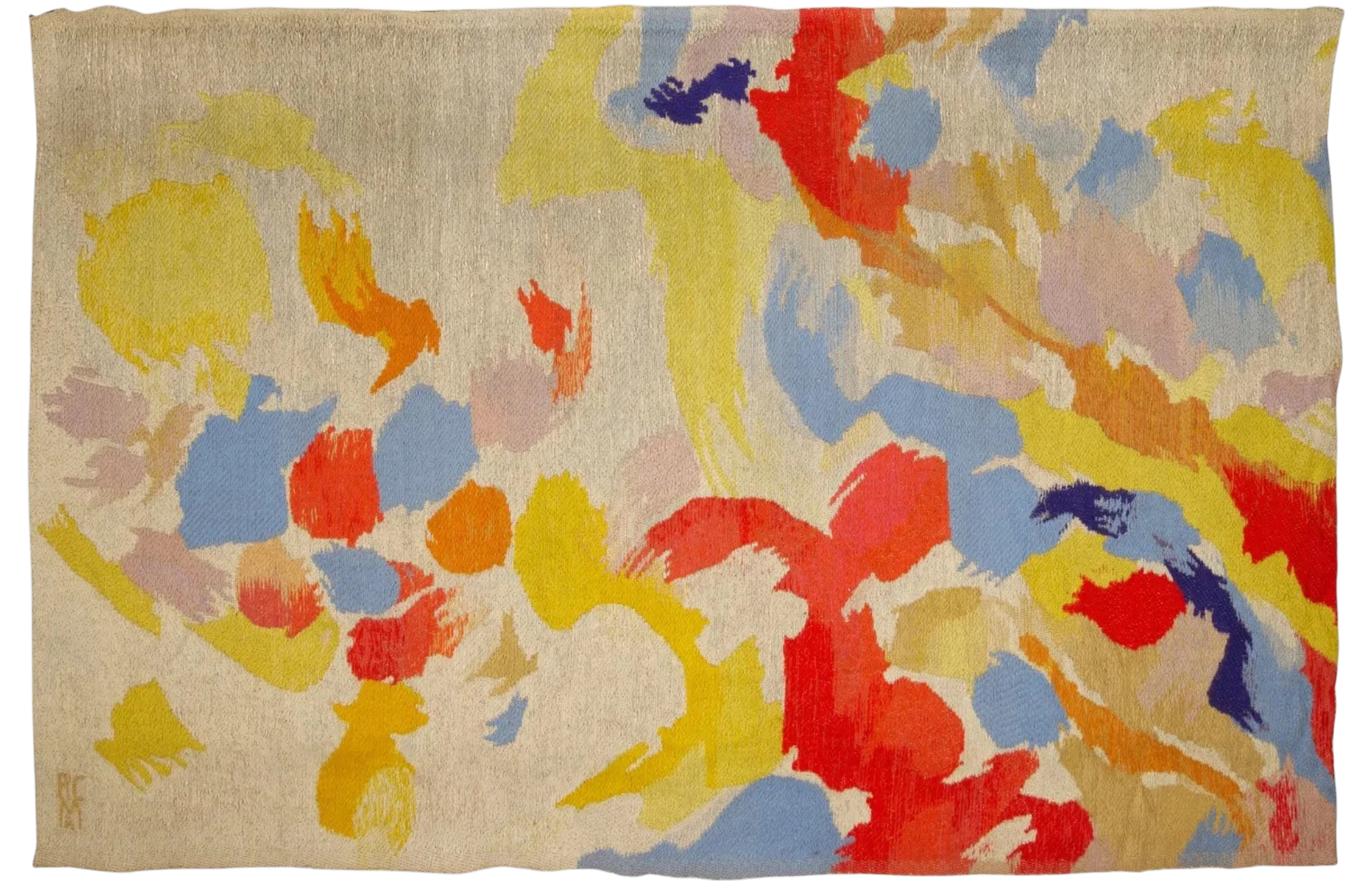 Manessier Alfred_Feu de joie_1974_tapisserie