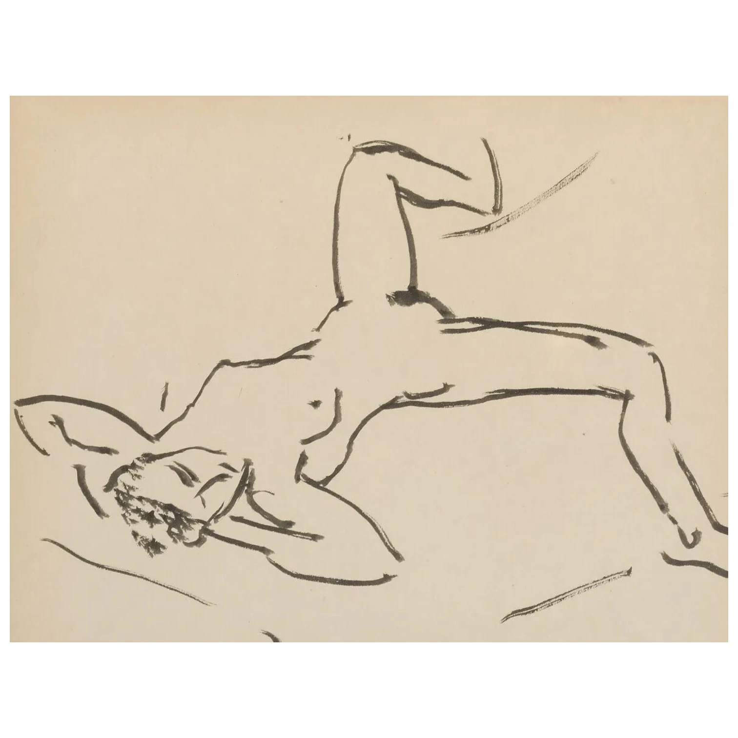Marquet, Albert, Repos du modèle, photo Briscadieu Bordeaux