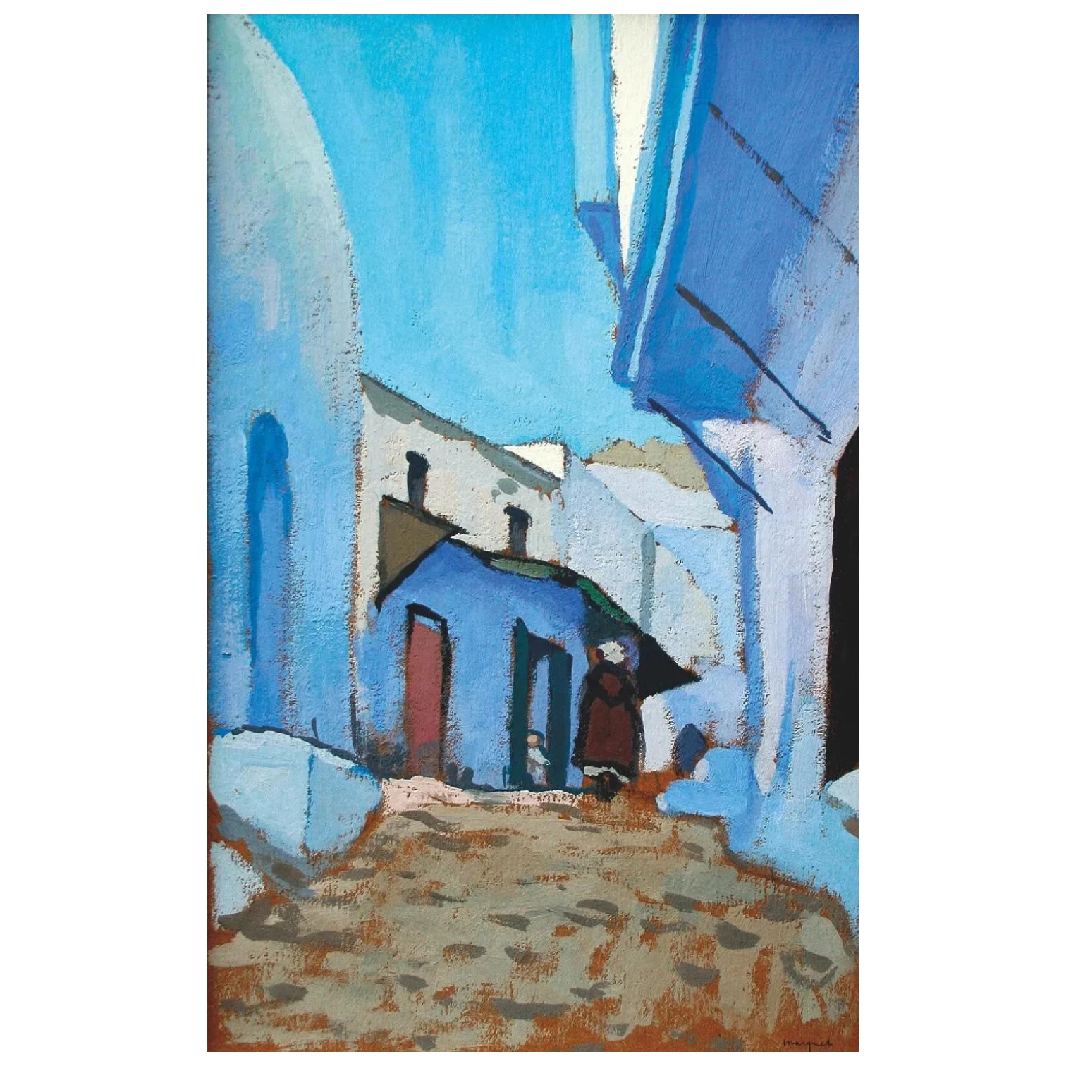Marquet, Albert, Ruelle à Tanger, photo Honfleur enchères