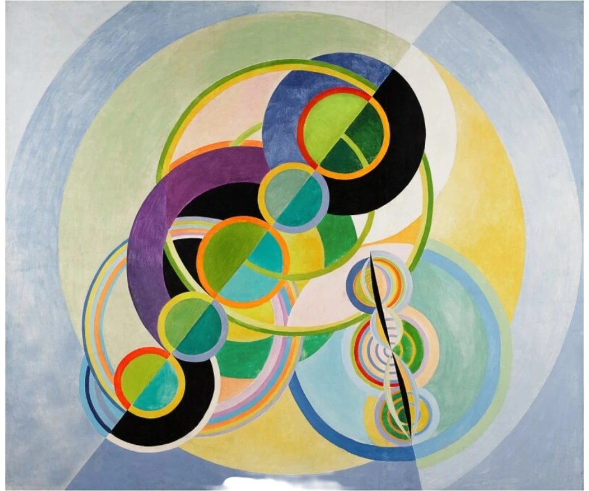 Delaunay Robert_Rythme circulaire_hst_1937