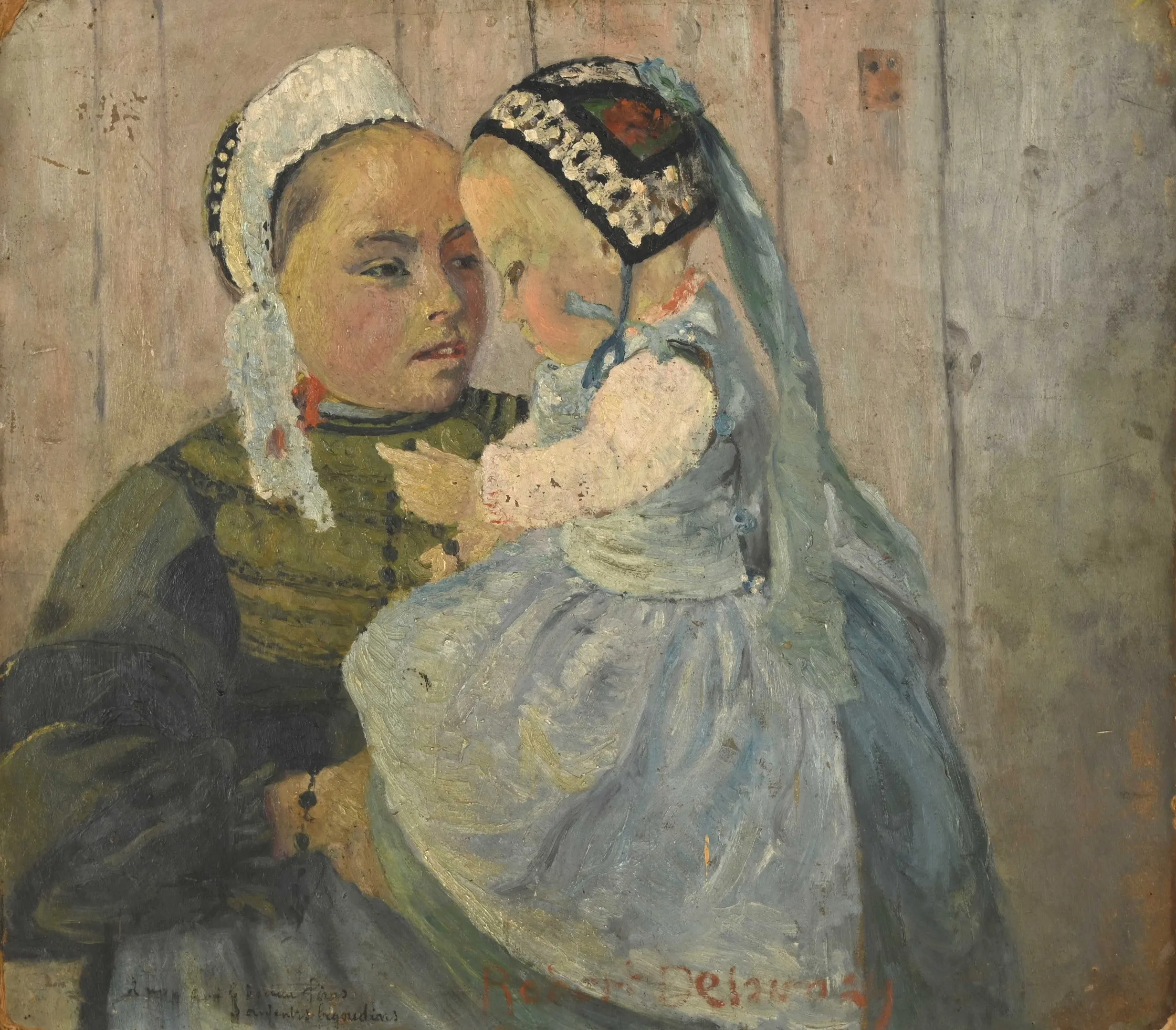 Delaunay Robert_maternité bigoudaine_1905_hsc